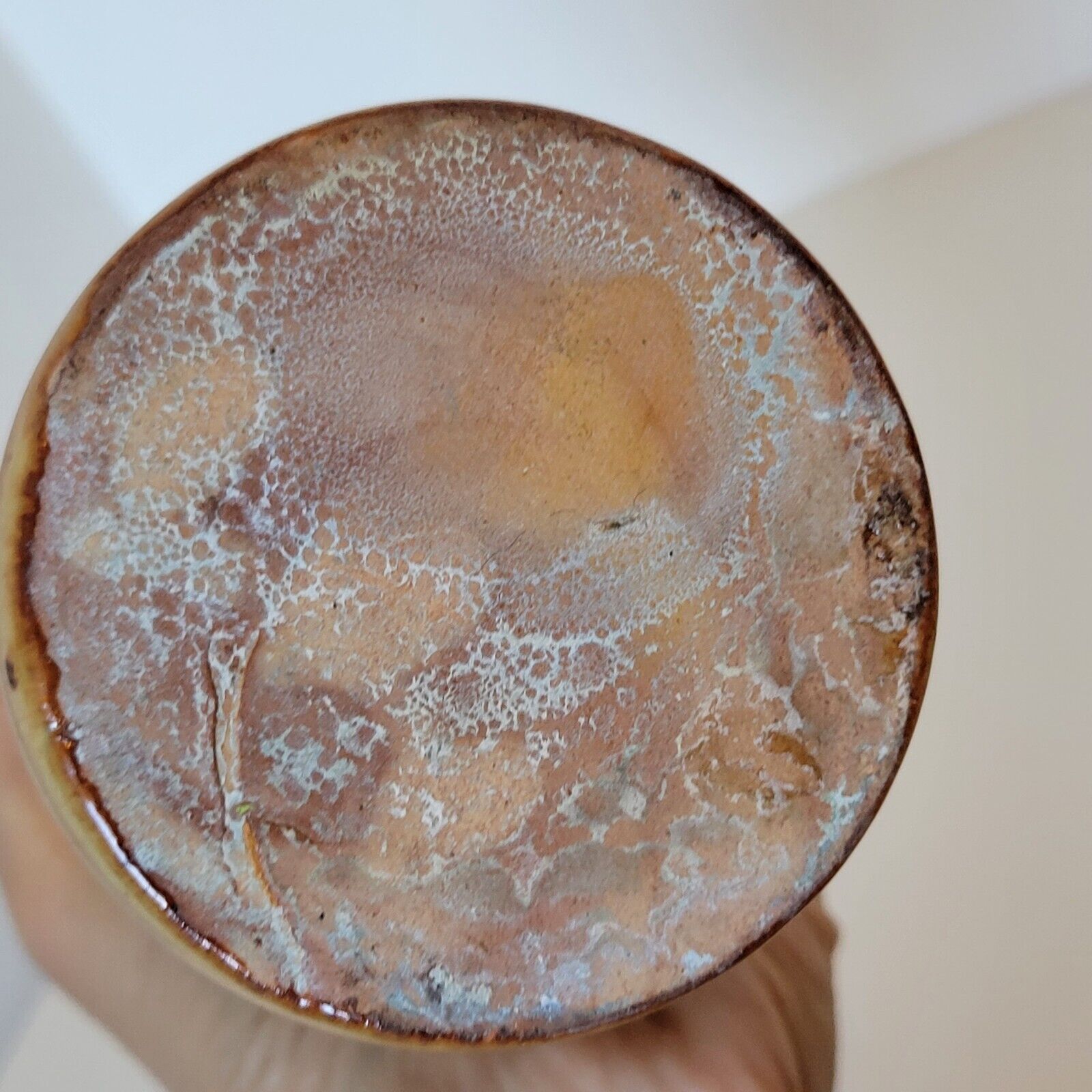 Bamboo-shaped ceramic vase