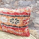 Vintage Moroccan, Berber bujaad pillow, decorative pillow, Berber cushion.