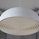 Lampe suspendue blanche, design danois, production : Danemark