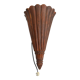 Asian wall lamp electrified wood