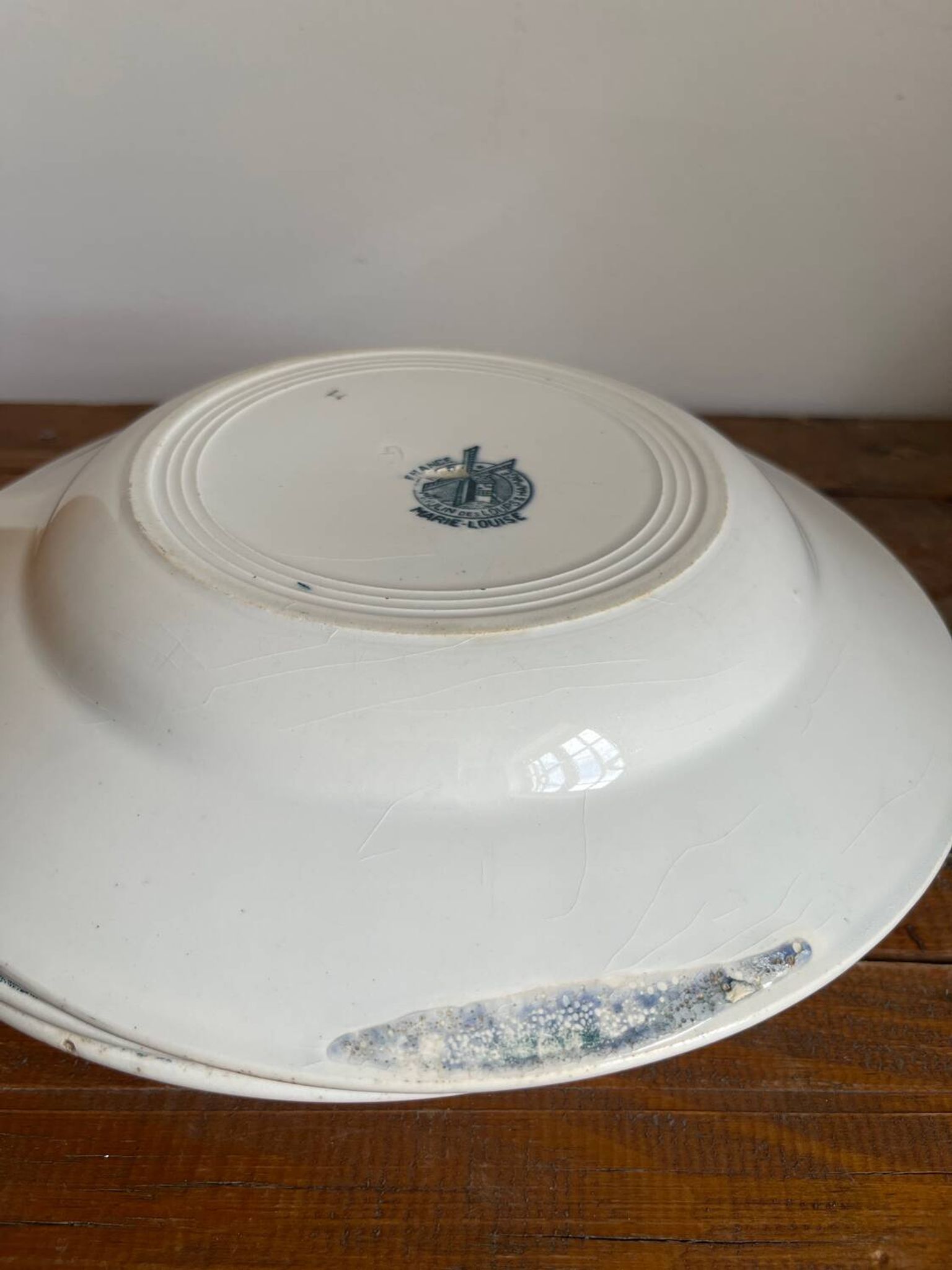 3 assiettes creuses Terre de Fer