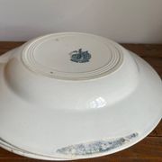 3 assiettes creuses Terre de Fer