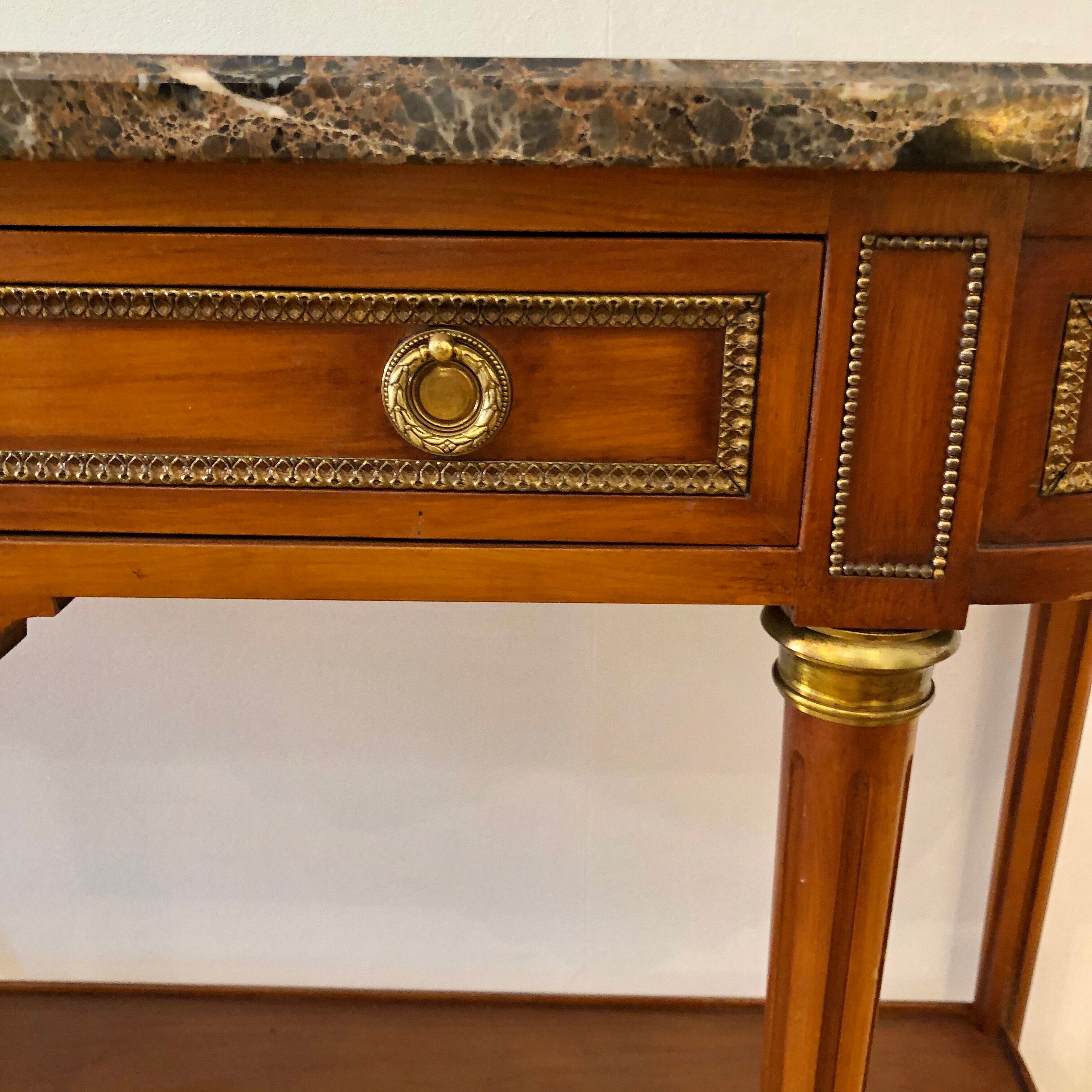 Louis XVI-style console stamped Atti