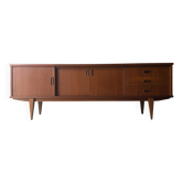 Vintage Scandinavian teak sideboard, 1960.