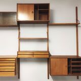 Royal System modular library by Poul Cadovius Denmark 1950 /1960