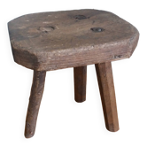 Brutalist tripod farm stool