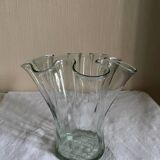 Vase « mouchoir » en verre