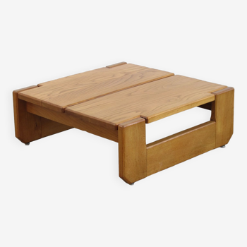 Solid elm coffee table