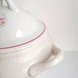 Large porcelain soup tureen Orchies Moulin des Loups Saint-Amand - 2.5 liter vegetable dish