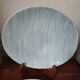 Lot 2 oval plates Salins France Caribbean model