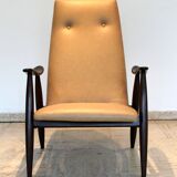 Senior armchair by Louis Van Teeffelen for WéBé, Denmark, 1950.