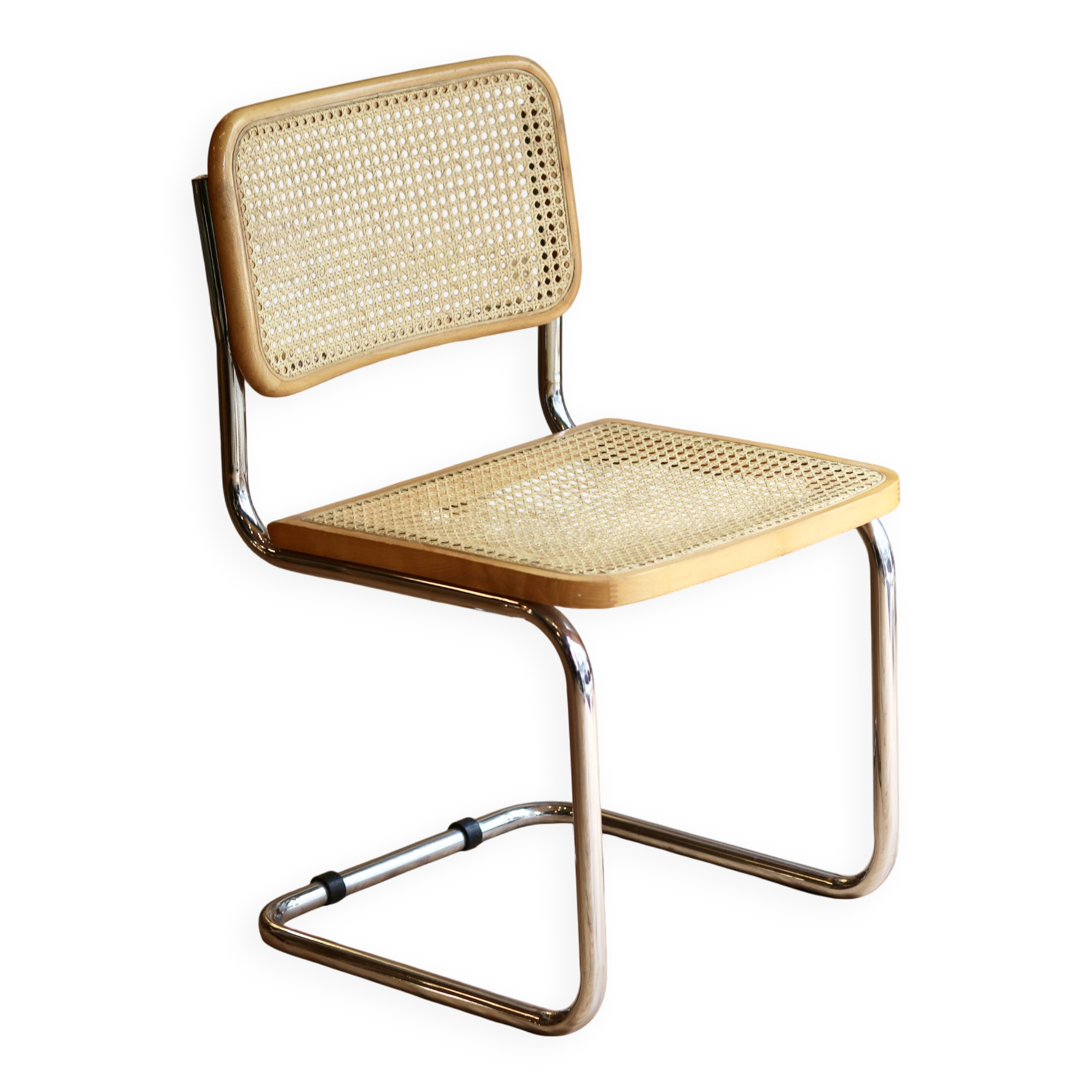Vintage Cesca chair, light wood