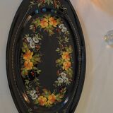 Russian painted metal tray