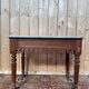 Butcher's block from the Restoration period – Solid wood, marble and brass