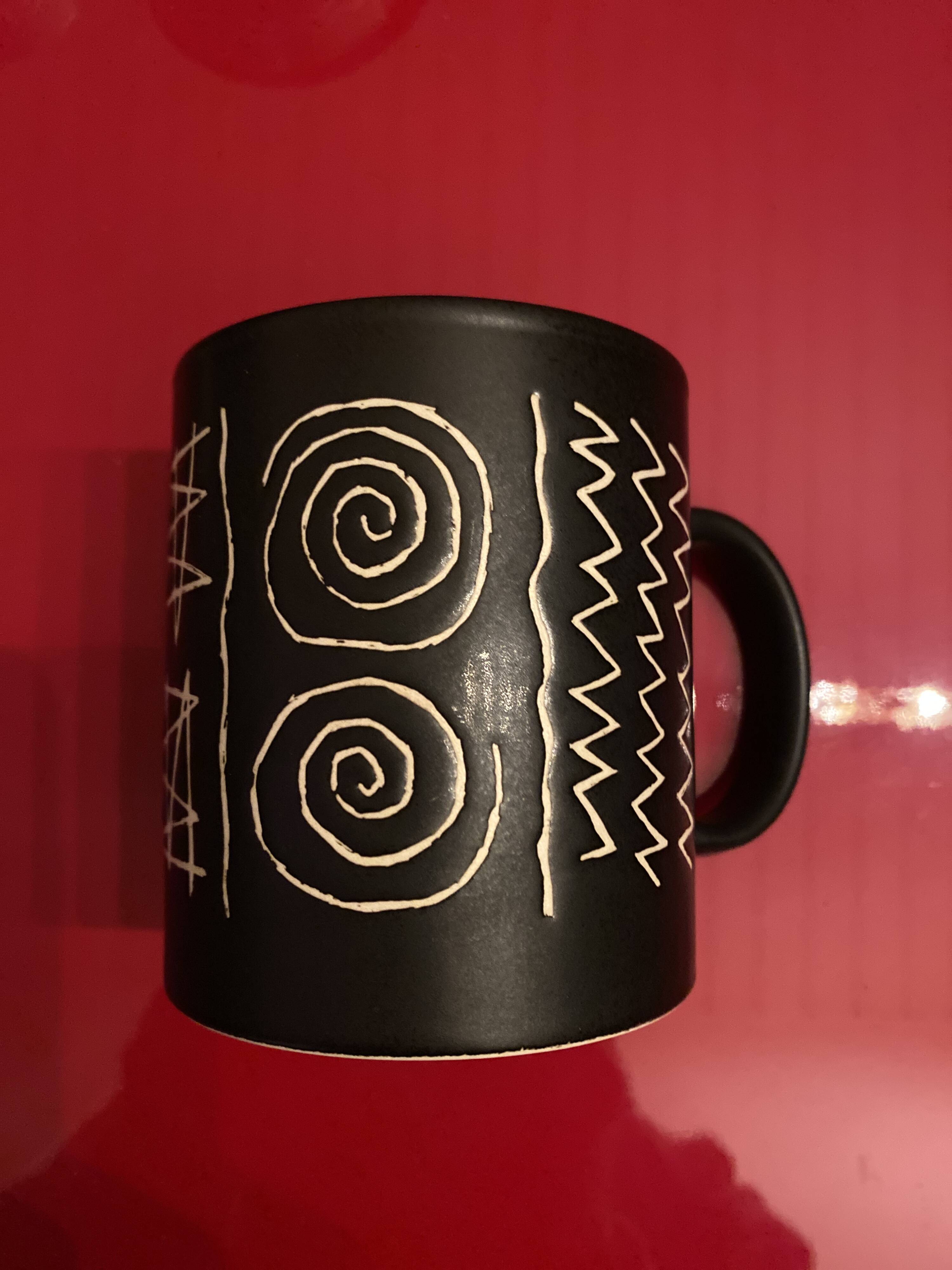 Scraffito Habitat Service 9 pieces