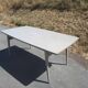 Large vintage extendable dining table – splayed legs