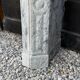 Pompadour model fireplace in blue Turquin marble from around 1880, one pair available.