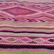 Handmade pink kilim rug in pure wool - 220x100cm