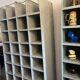 Old postal sorting furniture