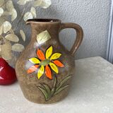 Pichet Poet Laval signed Jeanne - ceramic art
