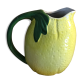 Pichet barbotine citron