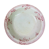 Dish porcelain Gien model Pomponnette
