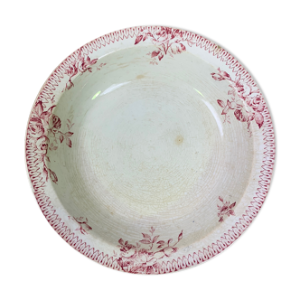 Dish porcelain Gien model Pomponnette