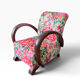 Superbe paire de fauteuils de style Art Déco