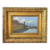Oil on panel, Breton landscape signed, beautiful frame early 20th century.