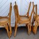 Lot de 6 chaises bistrot Baumann