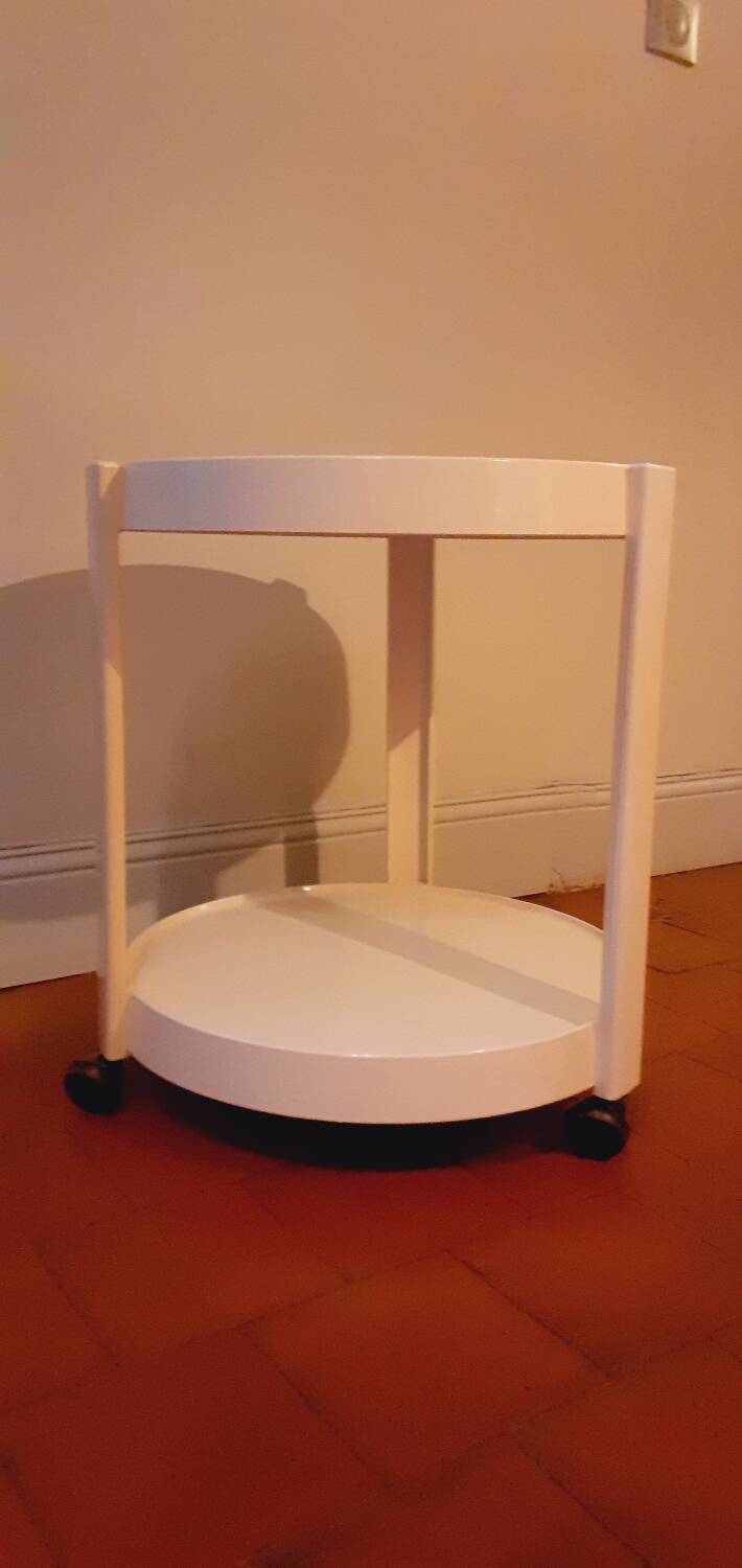 Desserte roulante année 70 design Italien, Kastilia éditeur.