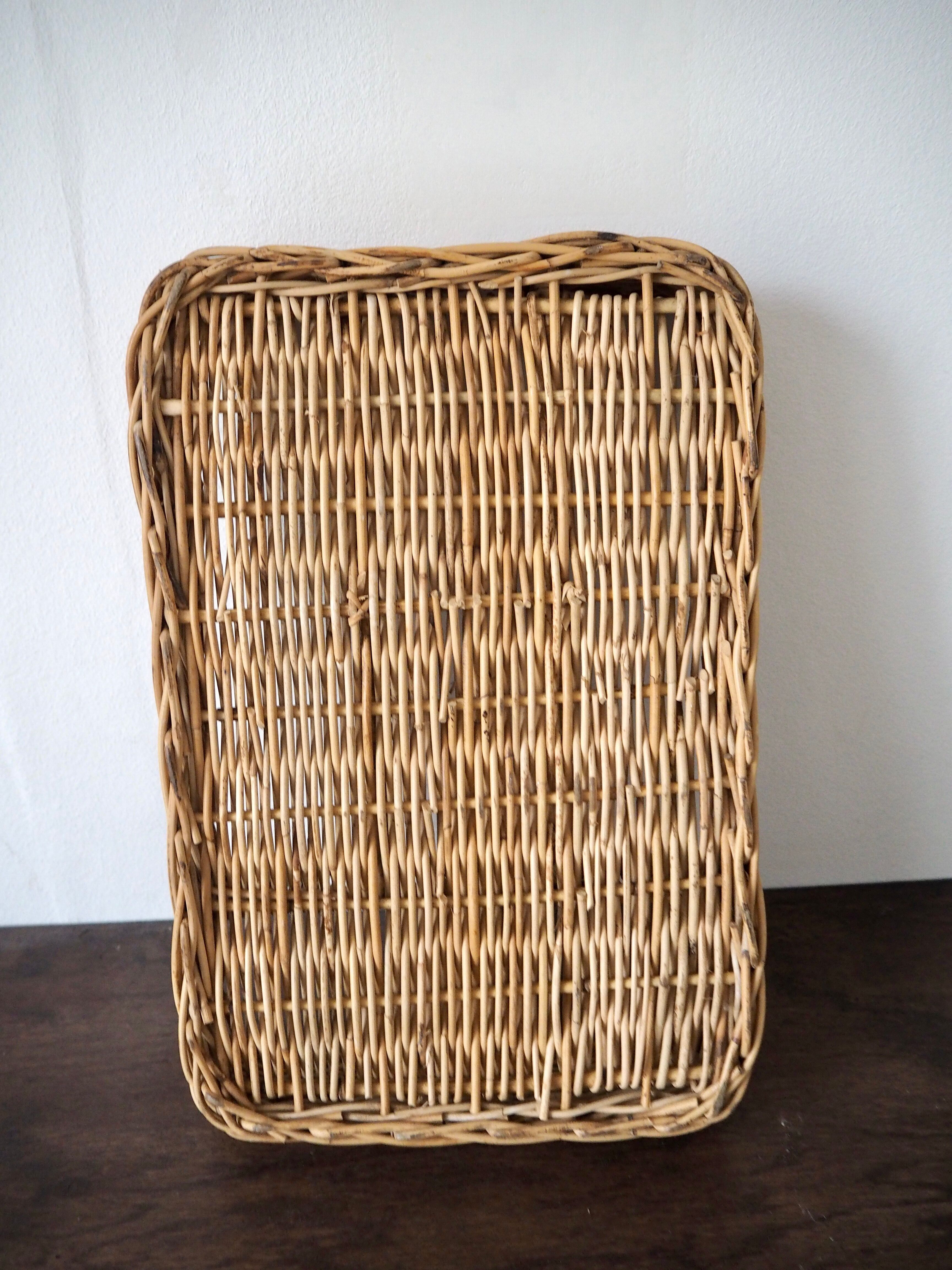 Wicker covered rack