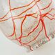 loetz klostermühle art deco glass VASE 1930s orange white and clear glass