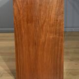 Long Glass Bookcase in Walnut, Rozaffy Style – 1960