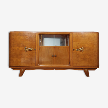 Art Deco walnut style sideboard