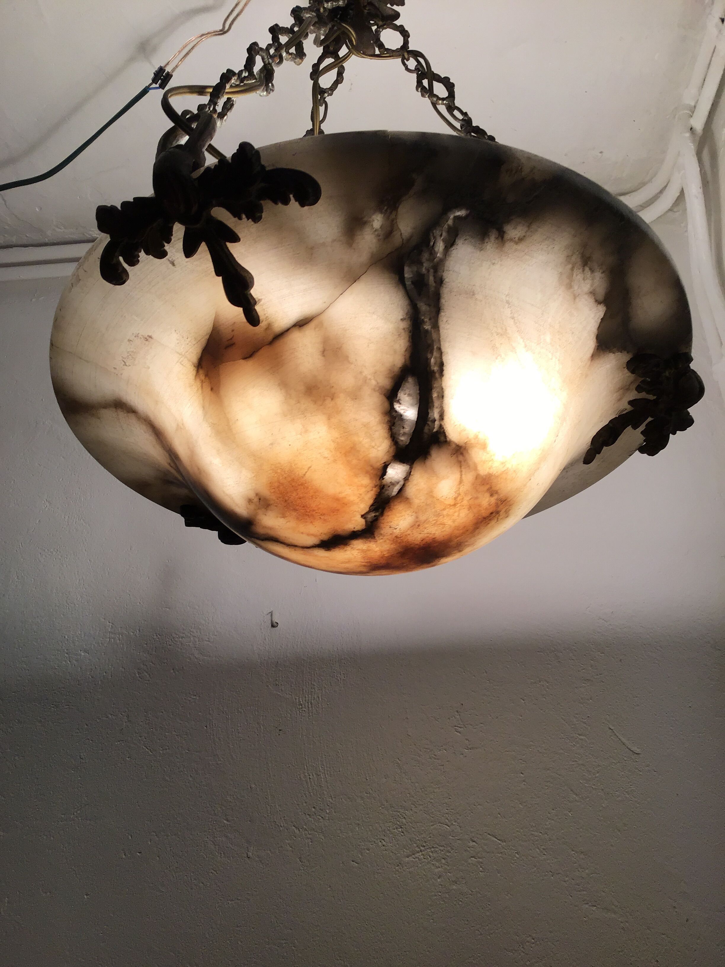 Alabaster style Louis XV Hanging