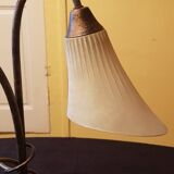 Italie Venise. Lampe de salon 2 feux. Années 50.