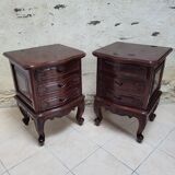 Carved bedside tables