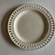 Openwork plate 19th earthenware terra de fer Lunéville