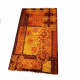 Tapis original scandinavian  années 1960 Danemark 96x161cm