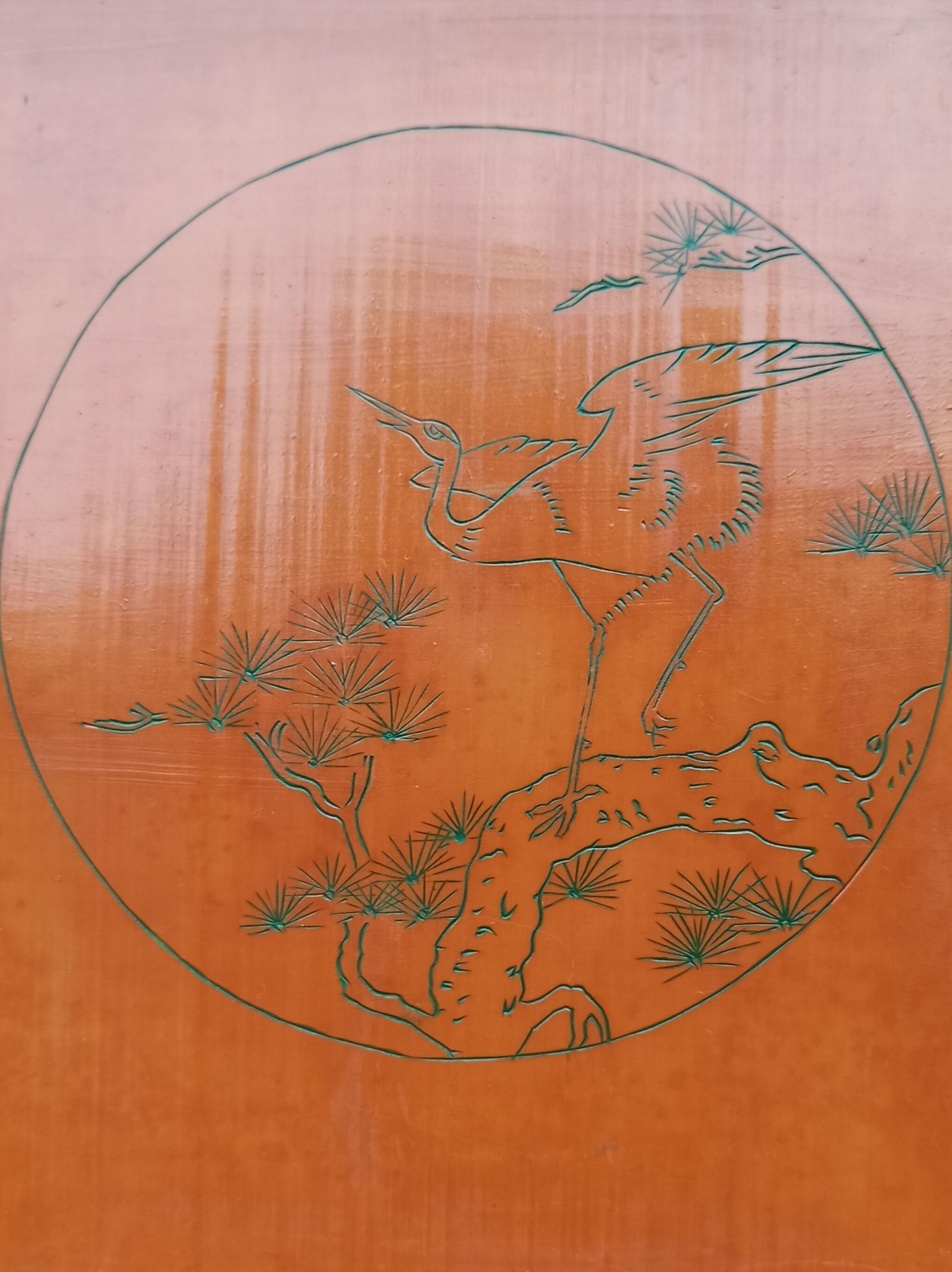 Vintage bamboo chair