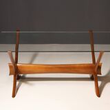 Table Basse Condor par Fredrik Schriever-Abeln pour Örebro Glass, 1960s