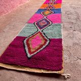 Handmade runner rug 350cm x 70cm