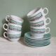 Lot de 6 tasses couleurs pastels ESSO