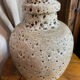 Lamp, large model, fat lava ceramic, West Germany