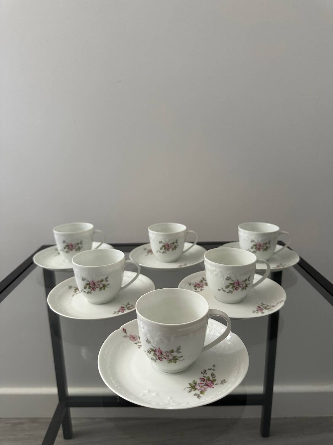 Porcelain coffee service