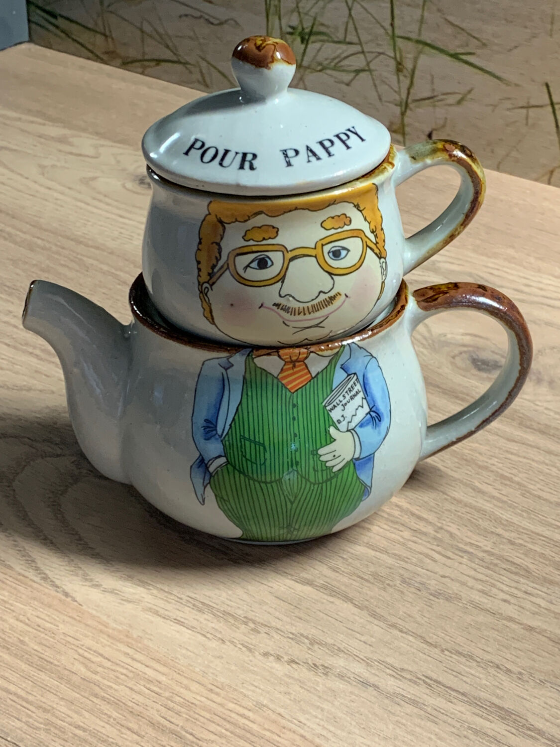 Tea set or coffee Grandpa Papi breakfast mug coffee maker