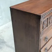 English high chest of drawers