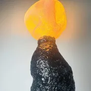 Lampe de sol Black Meteor par Jonathan Bocca pour Job Studio, Italie, 2023