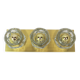 Pair of wall sconces in crystal designed by Sciolari for Peill & Putzler.